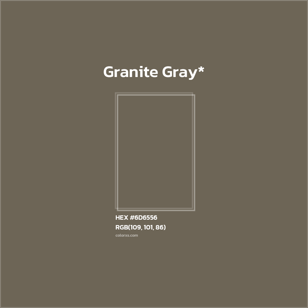 HEX #6D6556 Color Name, Color Code, Palettes, Similar Paints, Images