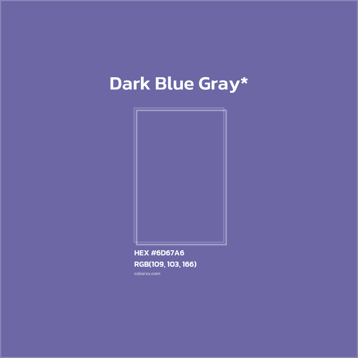 HEX #6D67A6 Color Name, Color Code, Palettes, Similar Paints, Images