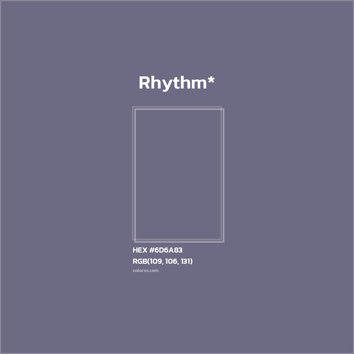 HEX #6D6A83 Color Name, Color Code, Palettes, Similar Paints, Images