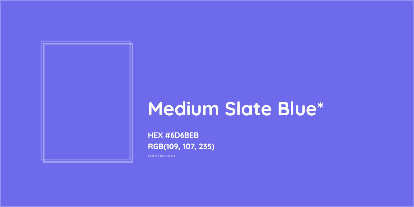 HEX #6D6BEB Color Name, Color Code, Palettes, Similar Paints, Images