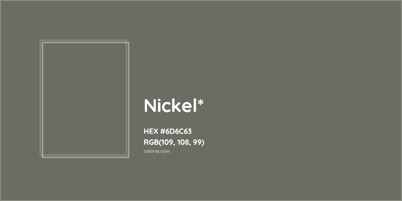 HEX #6D6C63 Color Name, Color Code, Palettes, Similar Paints, Images
