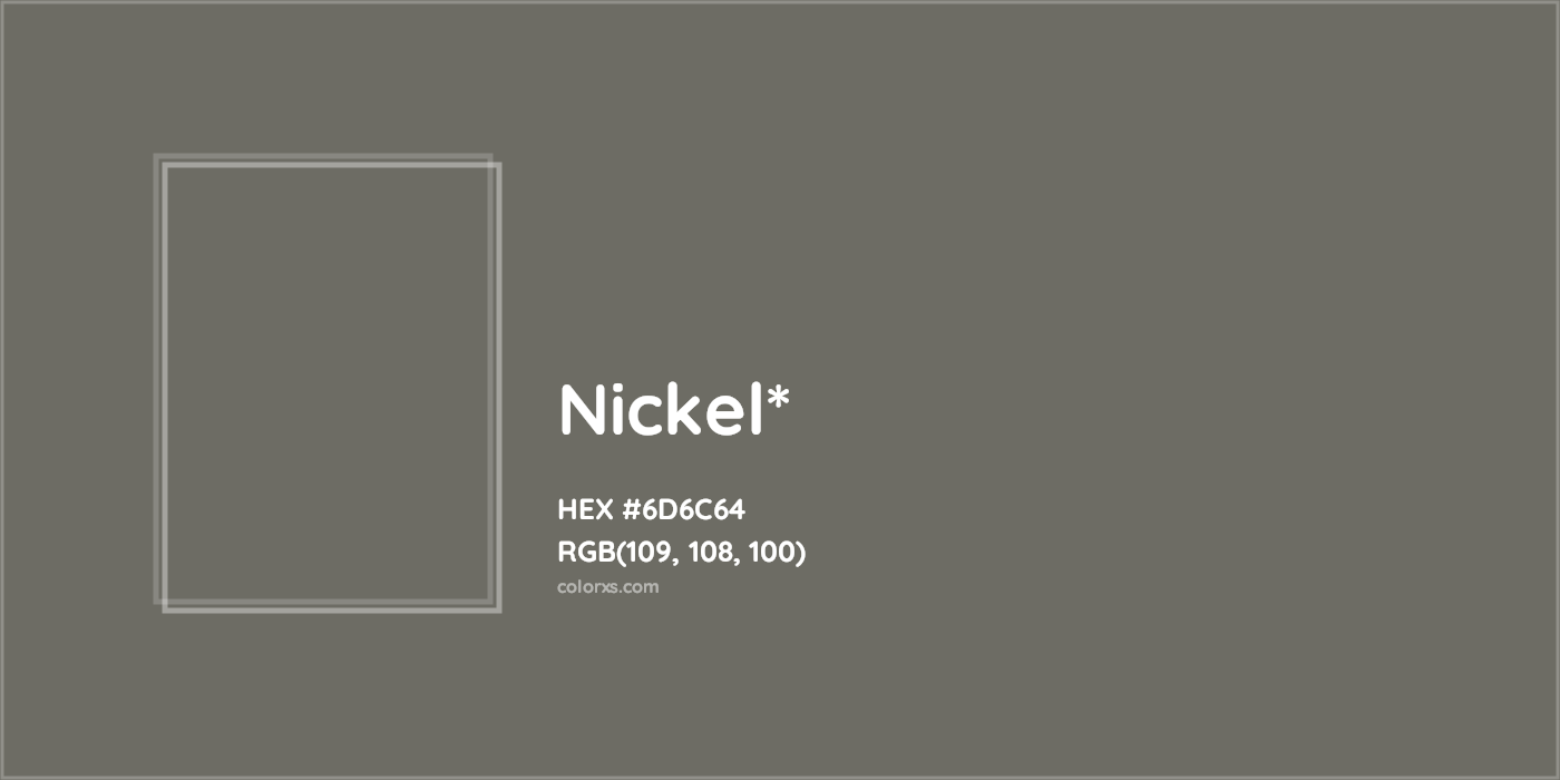 HEX #6D6C64 Color Name, Color Code, Palettes, Similar Paints, Images