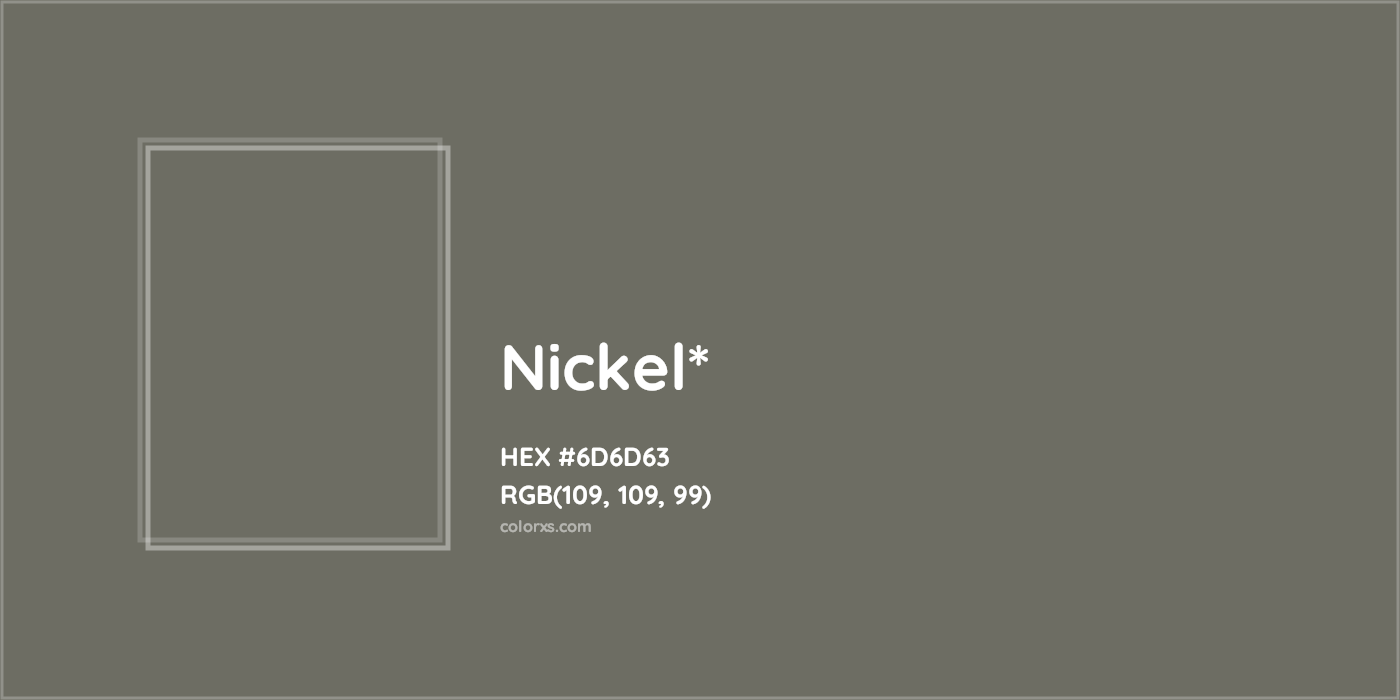 HEX #6D6D63 Color Name, Color Code, Palettes, Similar Paints, Images