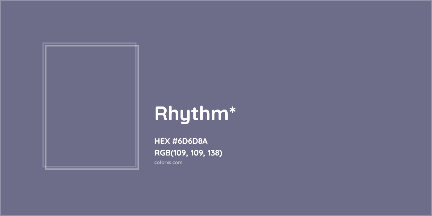 HEX #6D6D8A Color Name, Color Code, Palettes, Similar Paints, Images