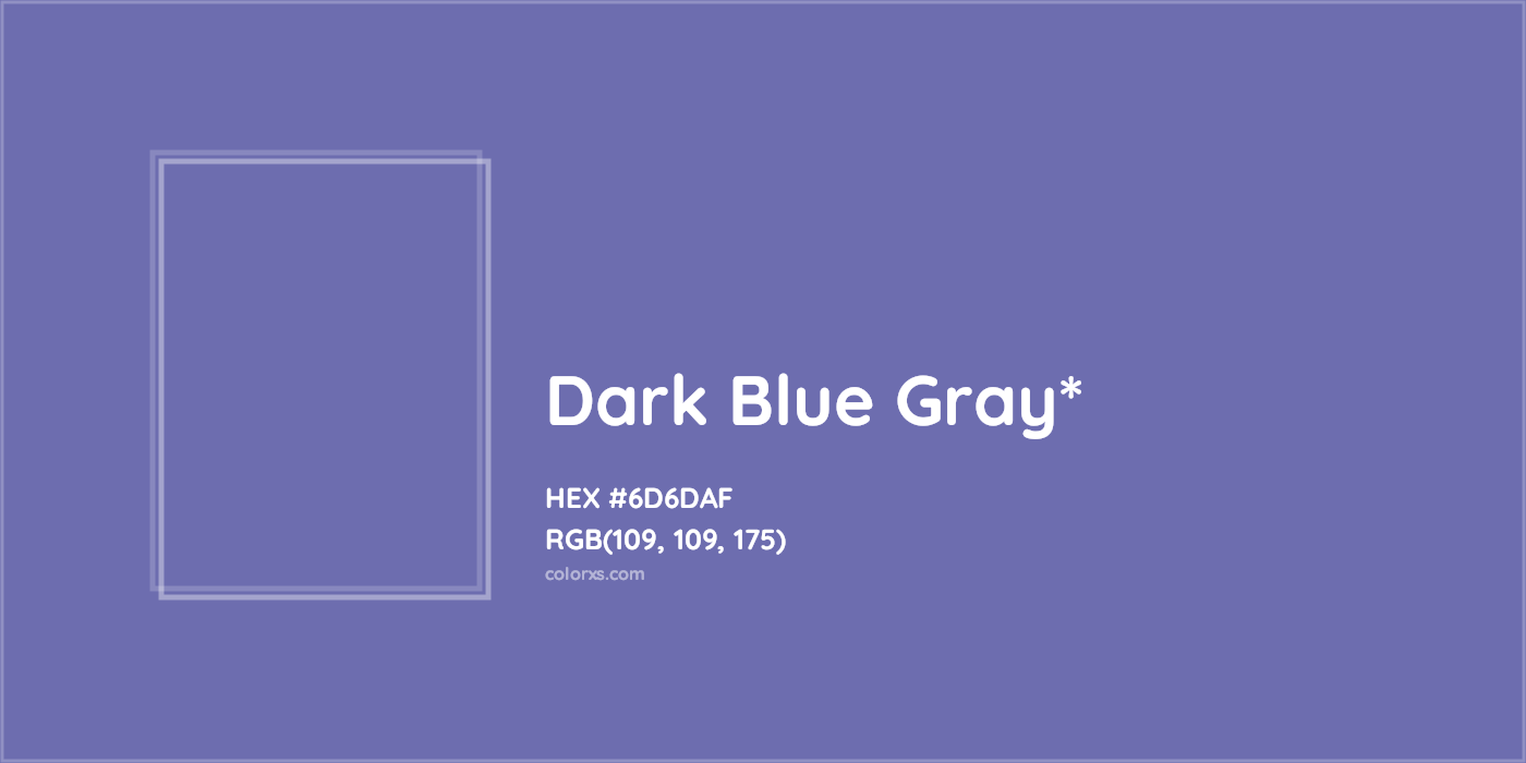 HEX #6D6DAF Color Name, Color Code, Palettes, Similar Paints, Images
