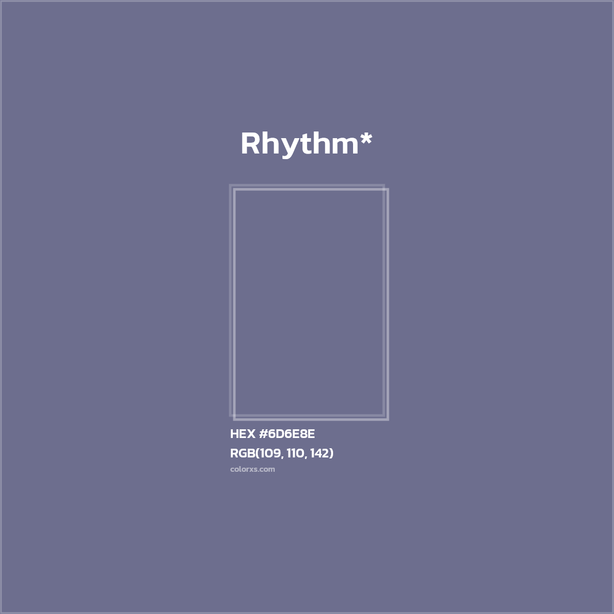 HEX #6D6E8E Color Name, Color Code, Palettes, Similar Paints, Images