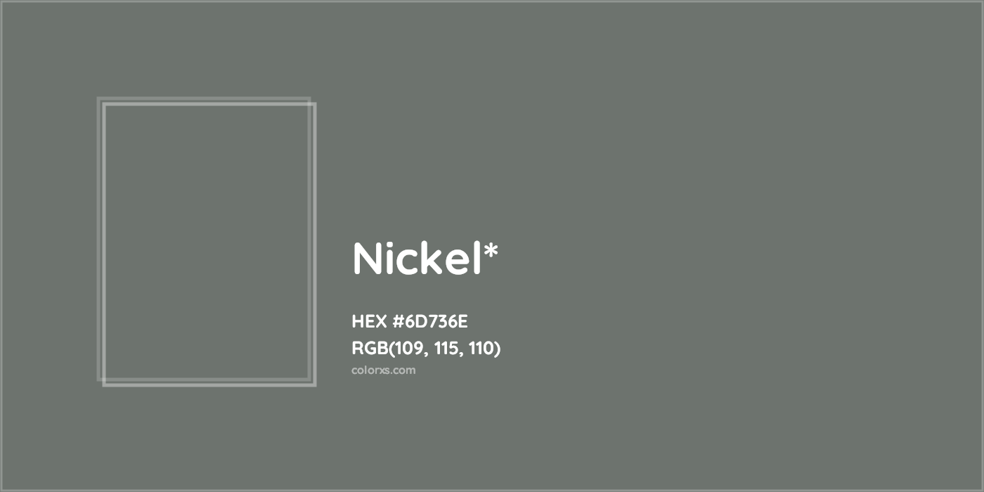 HEX #6D736E Color Name, Color Code, Palettes, Similar Paints, Images