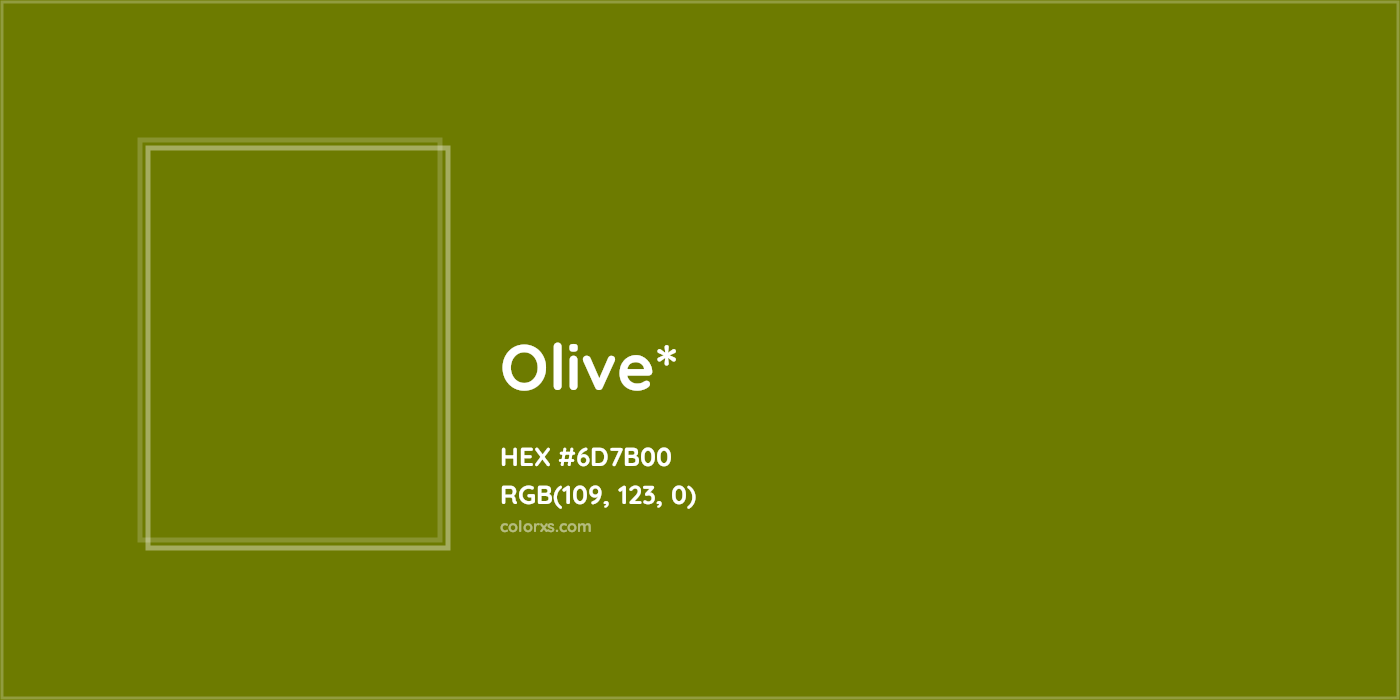 HEX #6D7B00 Color Name, Color Code, Palettes, Similar Paints, Images