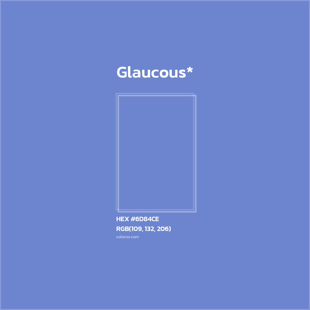 HEX #6D84CE Color Name, Color Code, Palettes, Similar Paints, Images