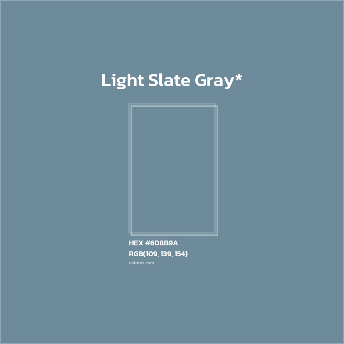 HEX #6D8B9A Color Name, Color Code, Palettes, Similar Paints, Images