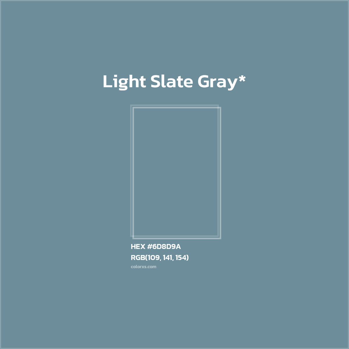 HEX #6D8D9A Color Name, Color Code, Palettes, Similar Paints, Images