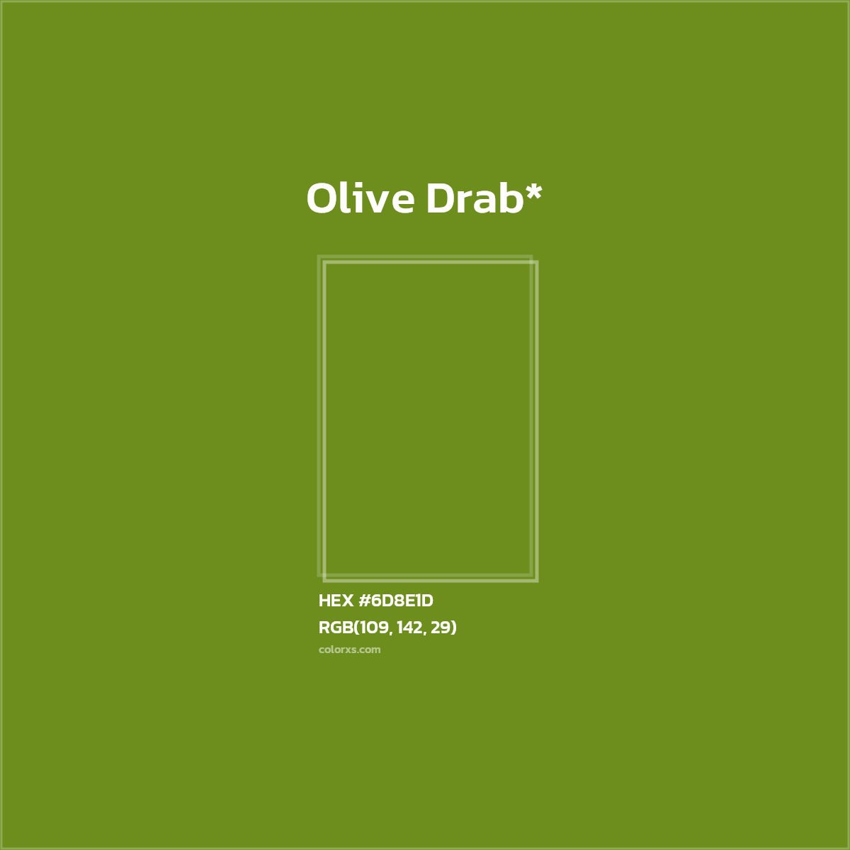 HEX #6D8E1D Color Name, Color Code, Palettes, Similar Paints, Images