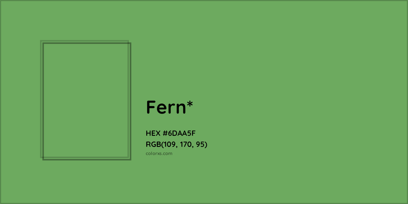 HEX #6DAA5F Color Name, Color Code, Palettes, Similar Paints, Images