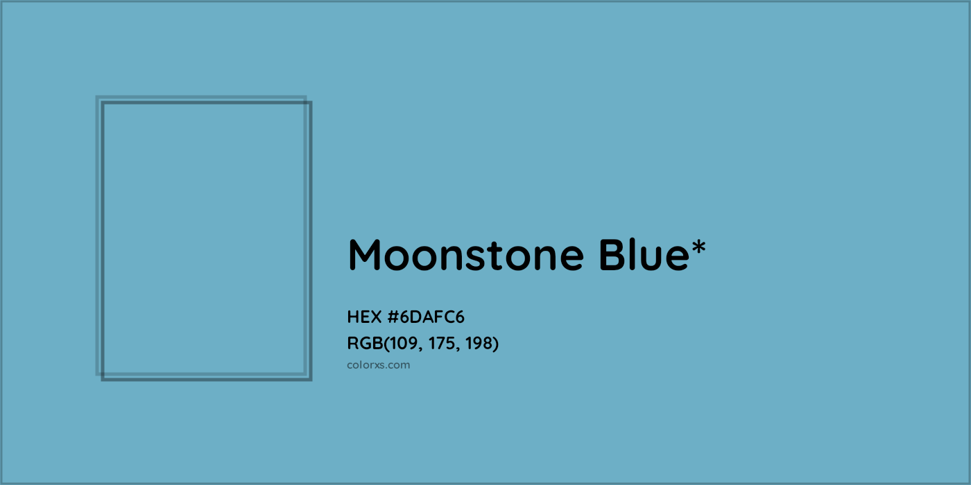 HEX #6DAFC6 Color Name, Color Code, Palettes, Similar Paints, Images