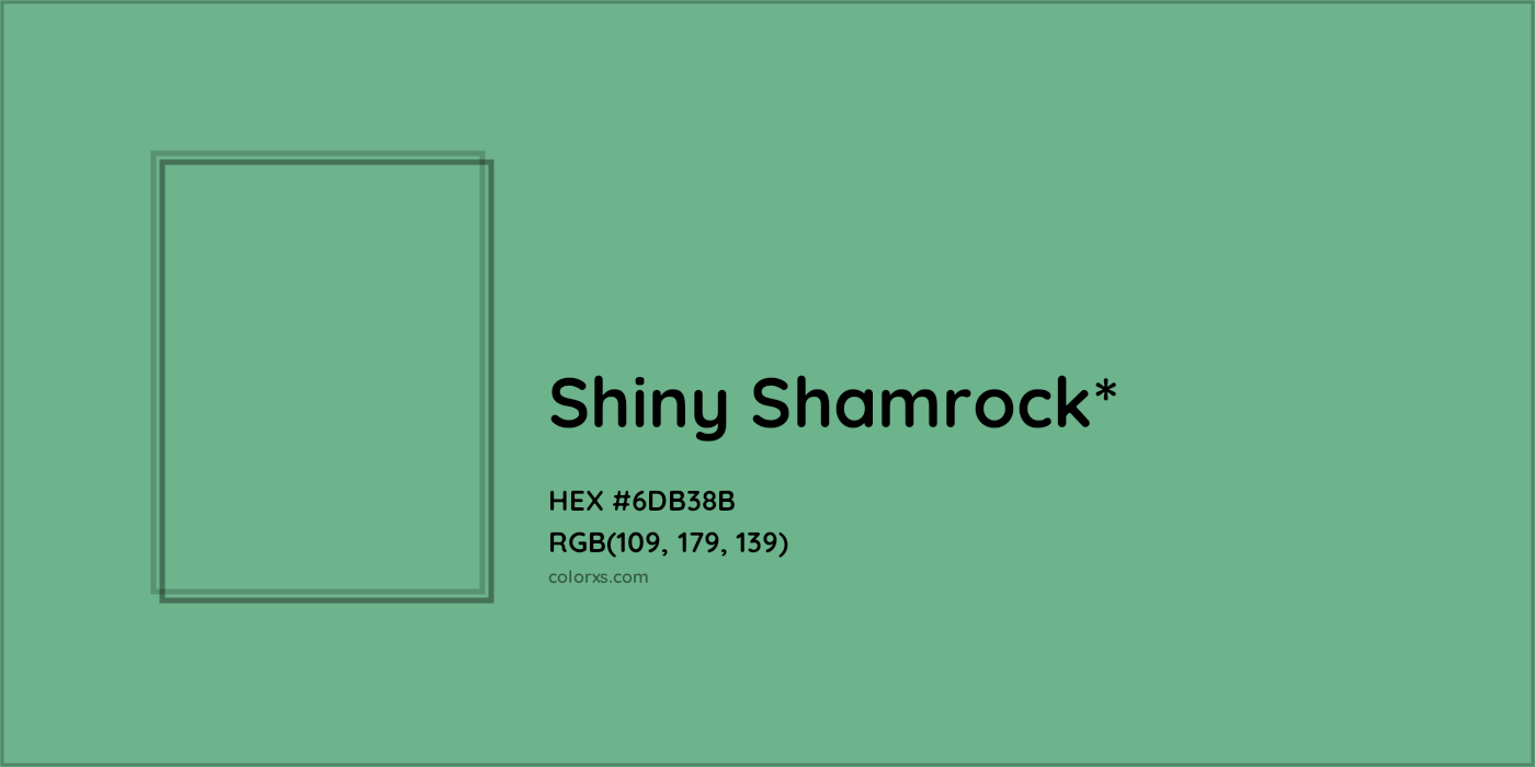 HEX #6DB38B Color Name, Color Code, Palettes, Similar Paints, Images