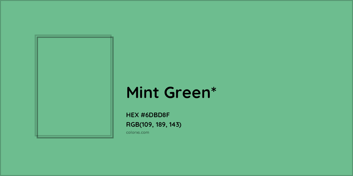 HEX #6DBD8F Color Name, Color Code, Palettes, Similar Paints, Images