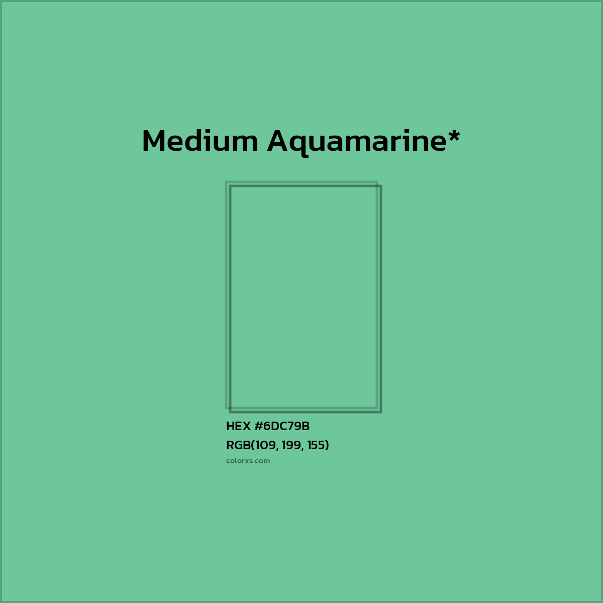 HEX #6DC79B Color Name, Color Code, Palettes, Similar Paints, Images