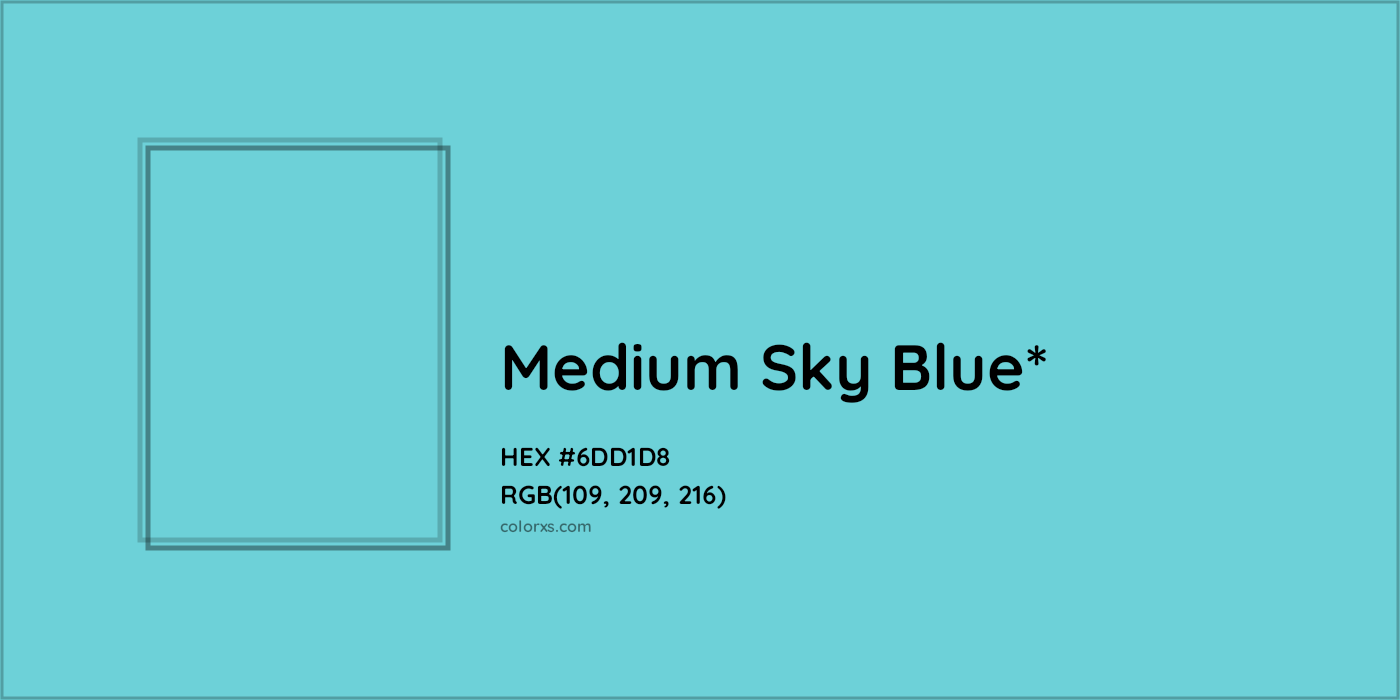 HEX #6DD1D8 Color Name, Color Code, Palettes, Similar Paints, Images