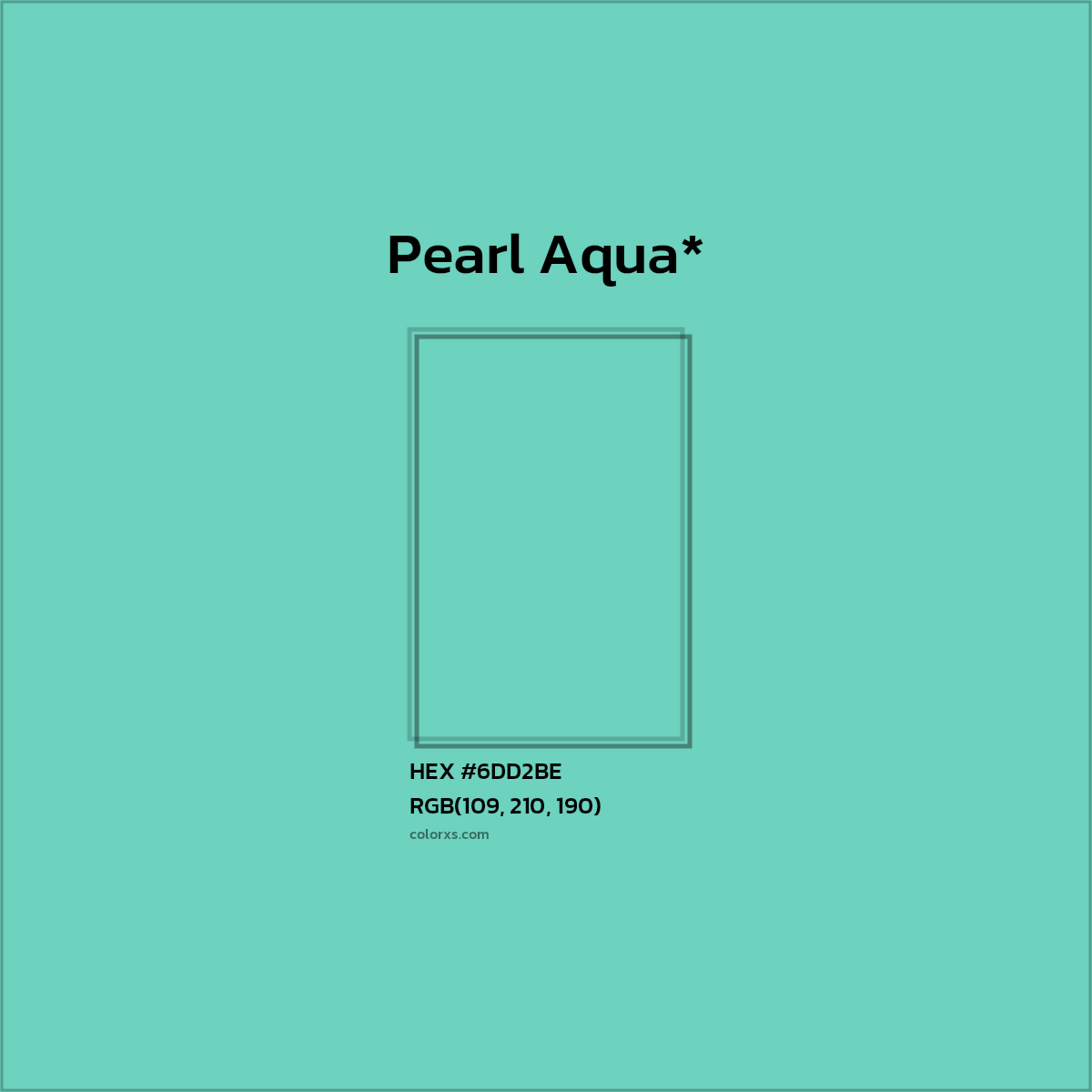 HEX #6DD2BE Color Name, Color Code, Palettes, Similar Paints, Images