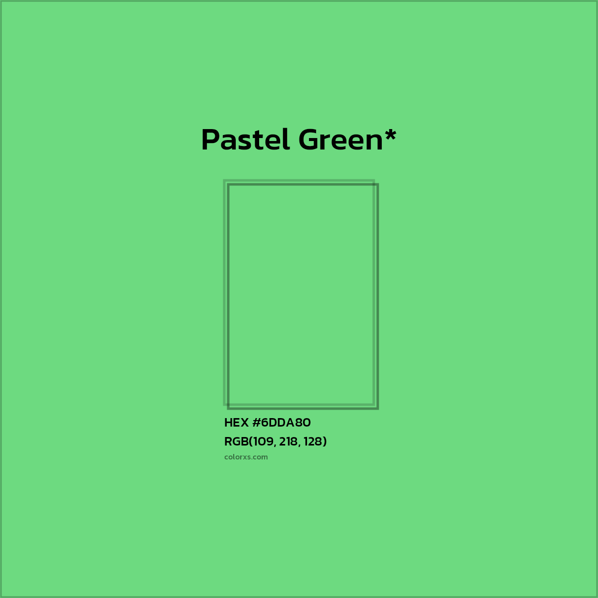 HEX #6DDA80 Color Name, Color Code, Palettes, Similar Paints, Images