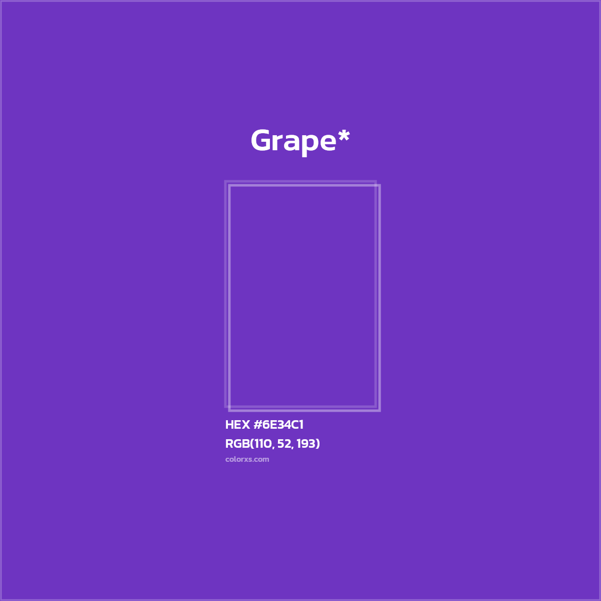 HEX #6E34C1 Color Name, Color Code, Palettes, Similar Paints, Images