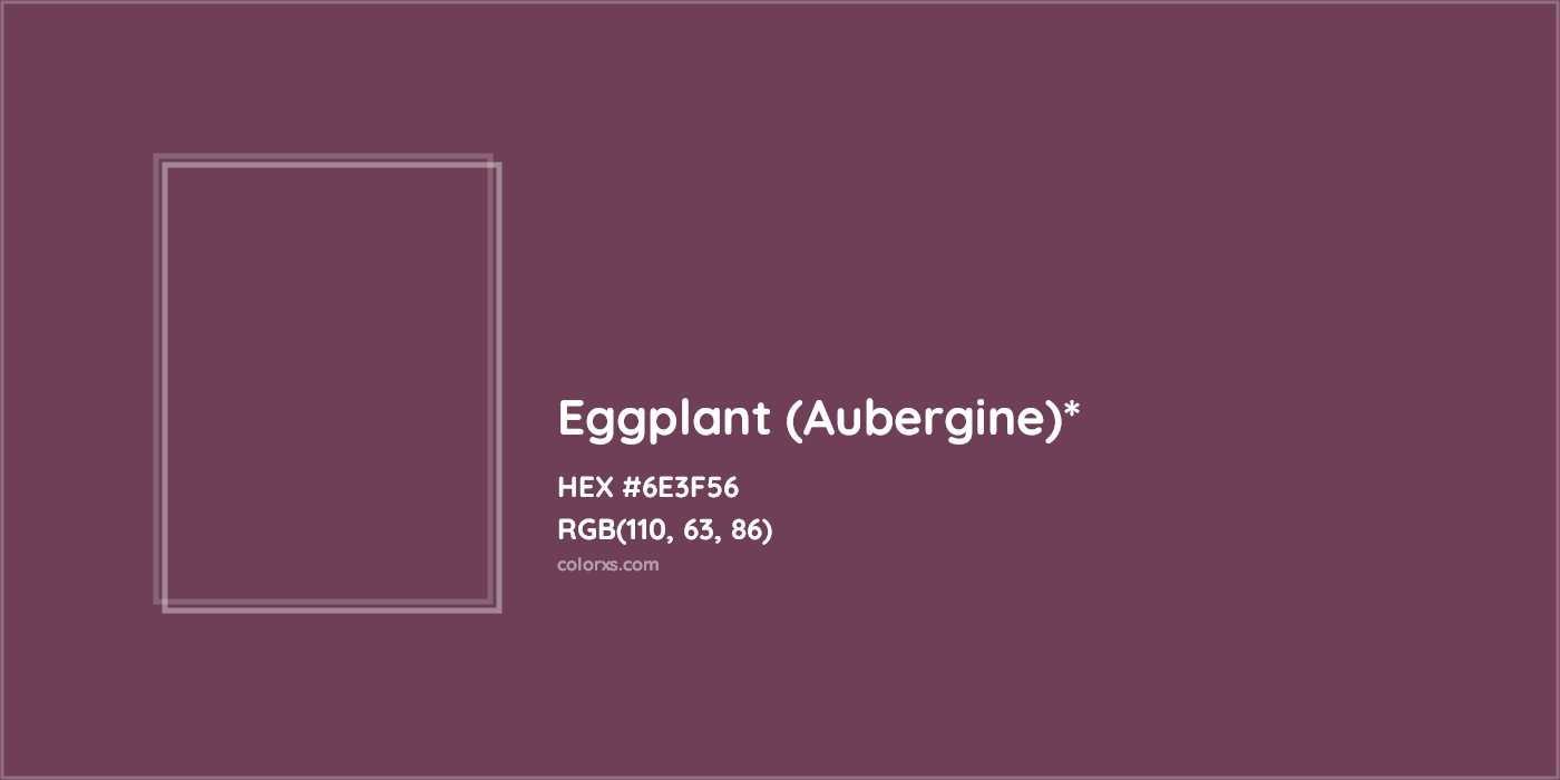 HEX #6E3F56 Color Name, Color Code, Palettes, Similar Paints, Images