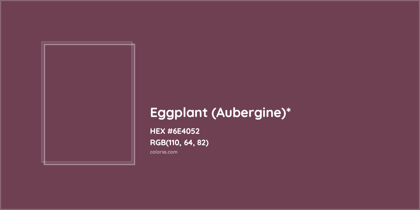 HEX #6E4052 Color Name, Color Code, Palettes, Similar Paints, Images