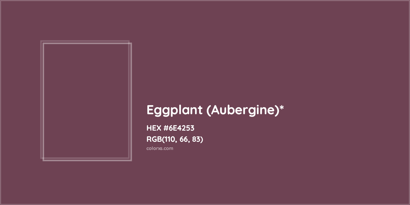 HEX #6E4253 Color Name, Color Code, Palettes, Similar Paints, Images