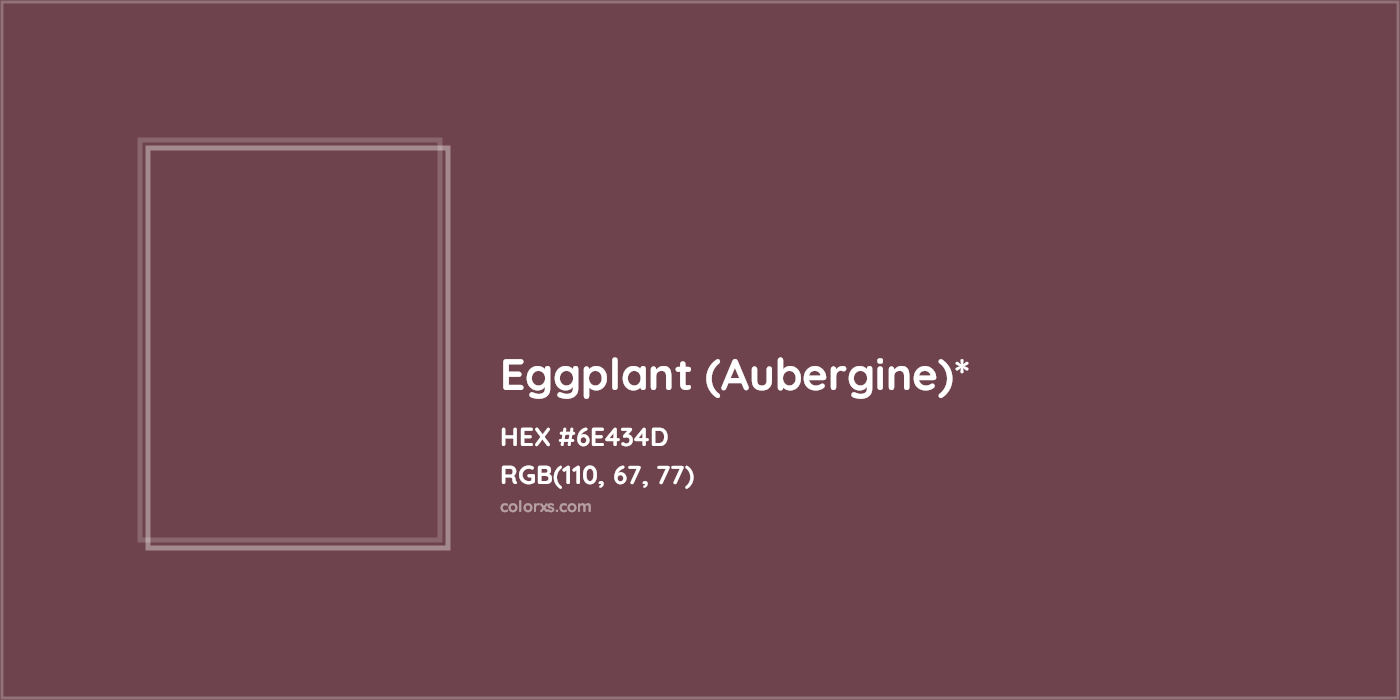 HEX #6E434D Color Name, Color Code, Palettes, Similar Paints, Images