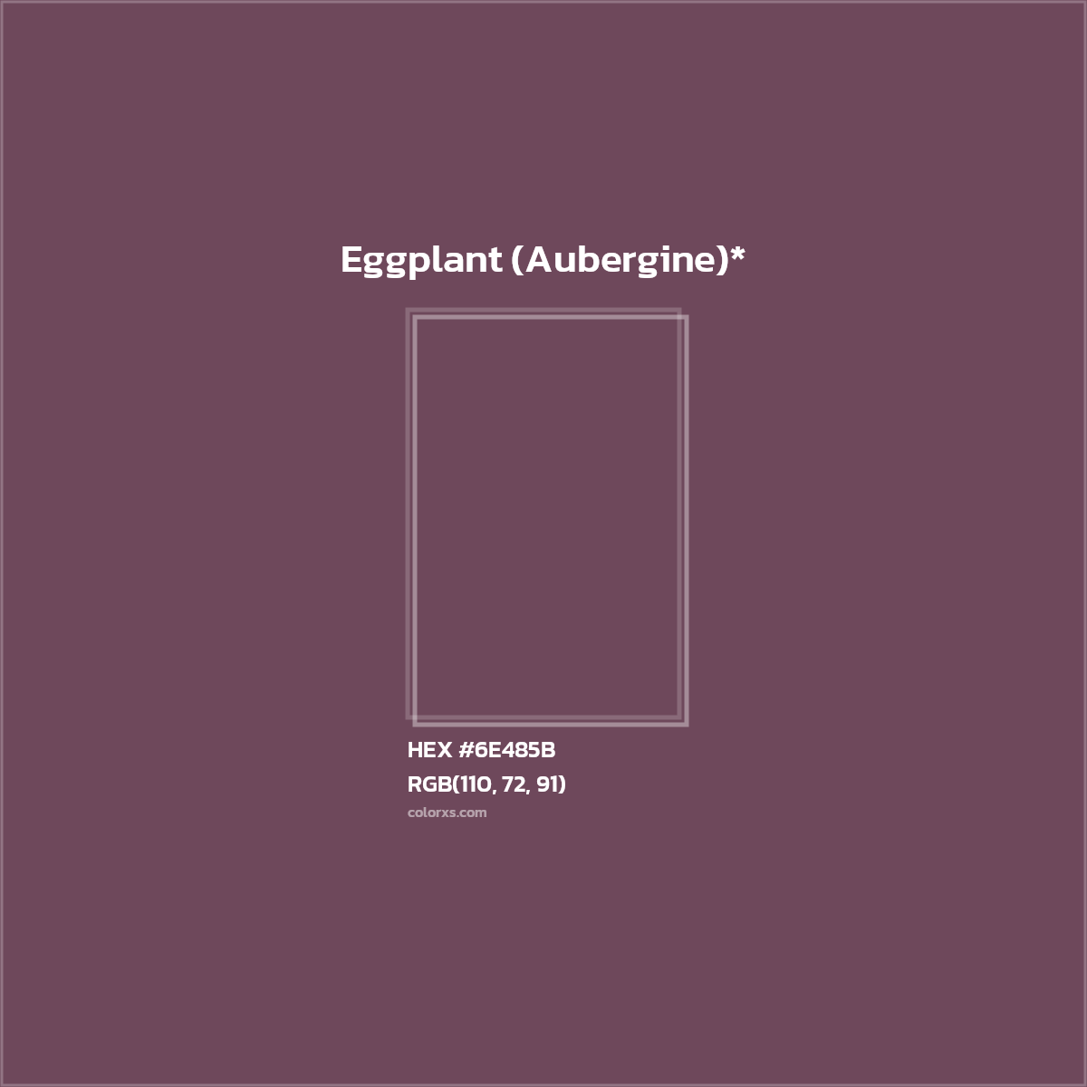 HEX #6E485B Color Name, Color Code, Palettes, Similar Paints, Images