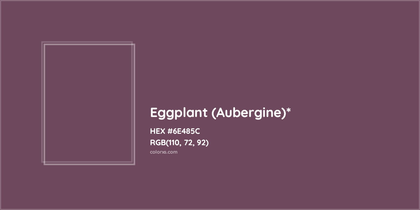HEX #6E485C Color Name, Color Code, Palettes, Similar Paints, Images