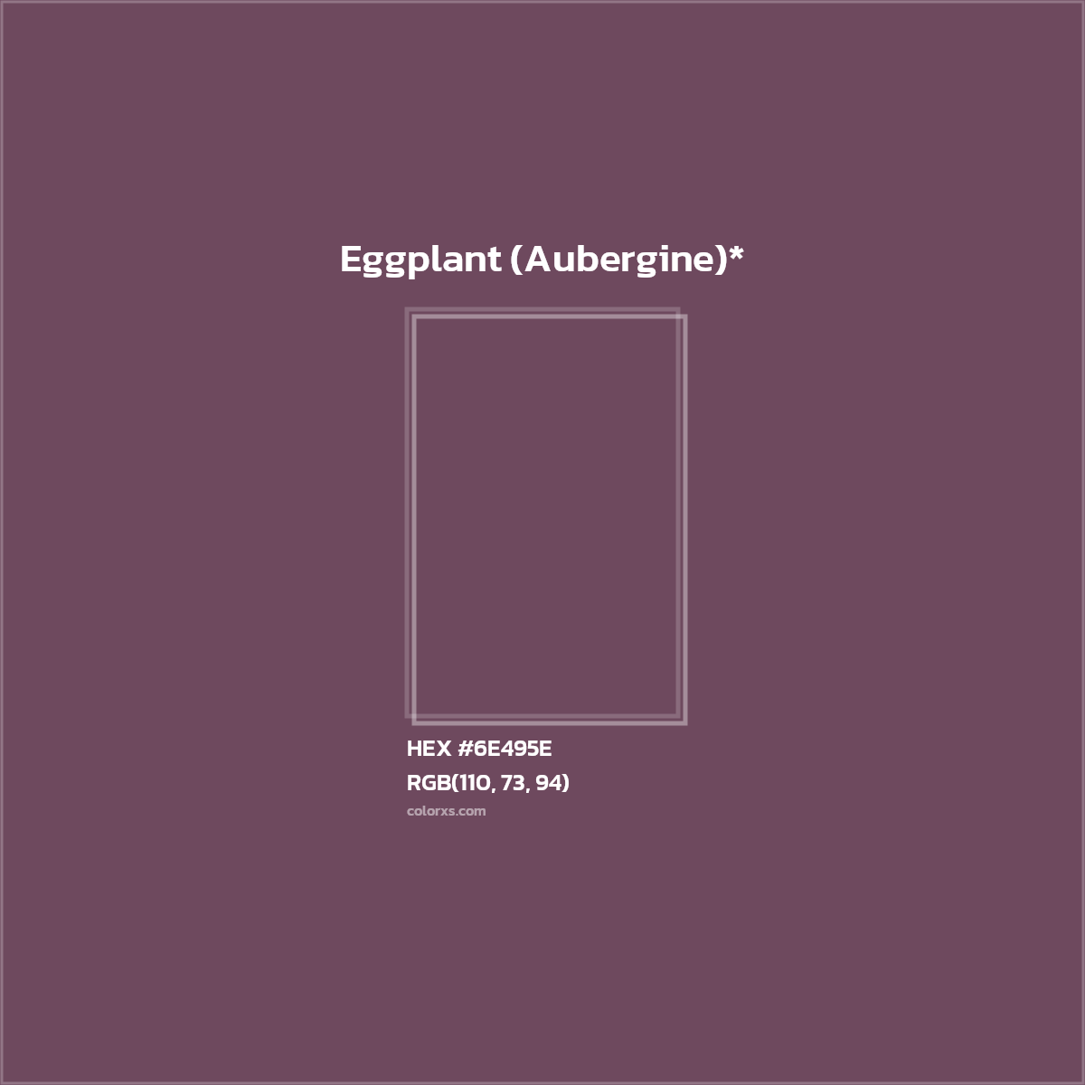 HEX #6E495E Color Name, Color Code, Palettes, Similar Paints, Images