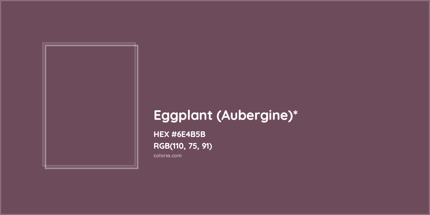 HEX #6E4B5B Color Name, Color Code, Palettes, Similar Paints, Images