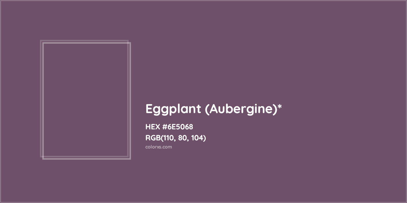 HEX #6E5068 Color Name, Color Code, Palettes, Similar Paints, Images