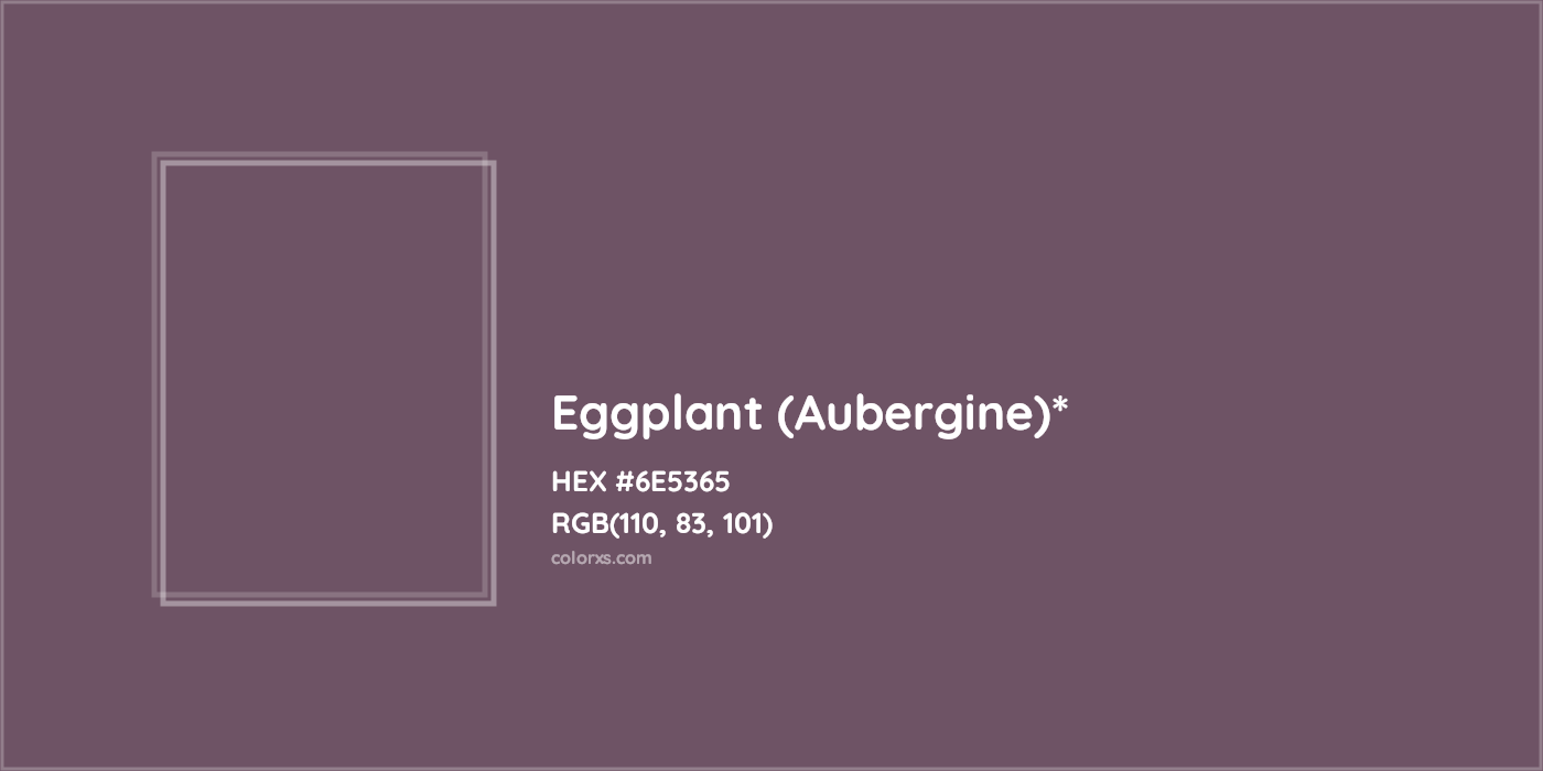 HEX #6E5365 Color Name, Color Code, Palettes, Similar Paints, Images