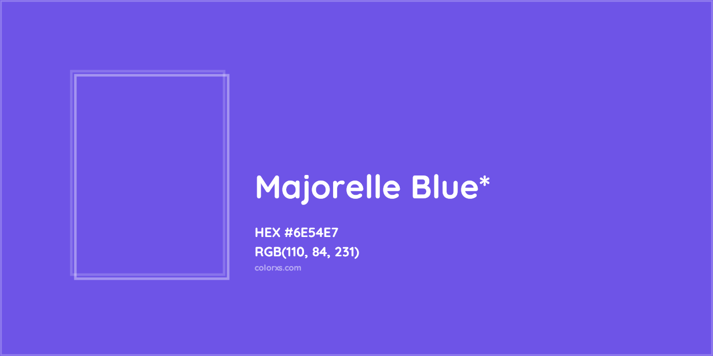HEX #6E54E7 Color Name, Color Code, Palettes, Similar Paints, Images