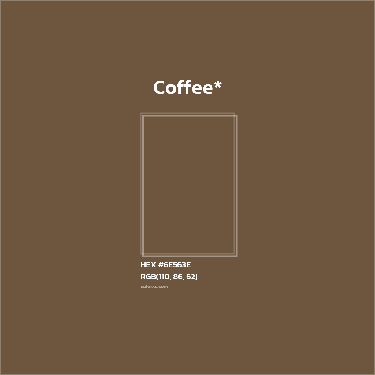HEX #6E563E Color Name, Color Code, Palettes, Similar Paints, Images