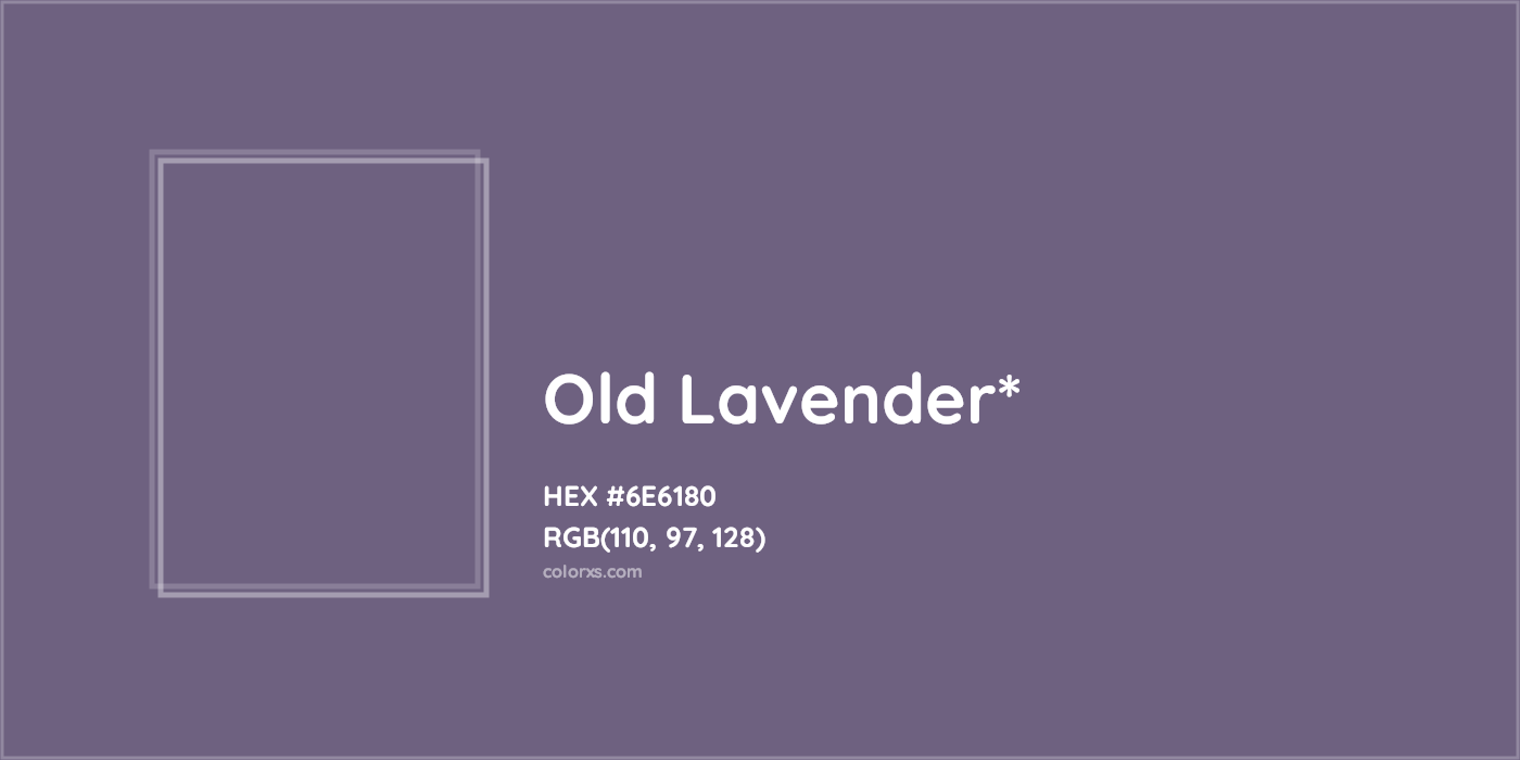HEX #6E6180 Color Name, Color Code, Palettes, Similar Paints, Images