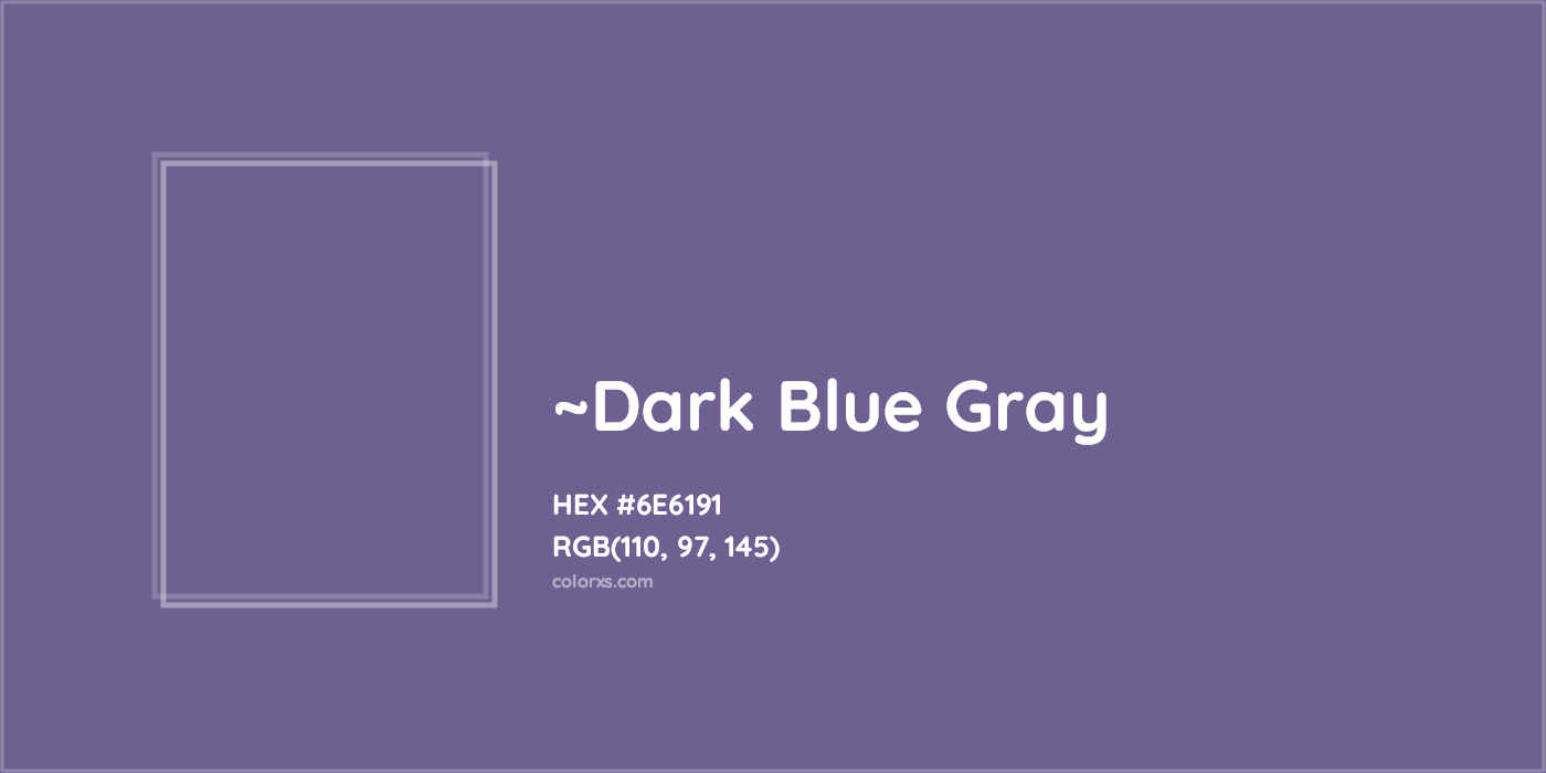 HEX #6E6191 Color Name, Color Code, Palettes, Similar Paints, Images