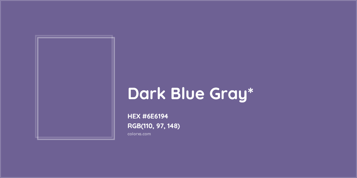HEX #6E6194 Color Name, Color Code, Palettes, Similar Paints, Images