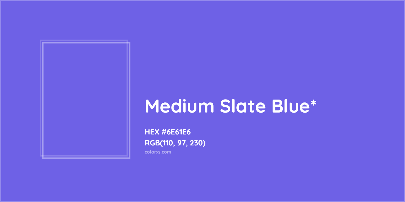 HEX #6E61E6 Color Name, Color Code, Palettes, Similar Paints, Images