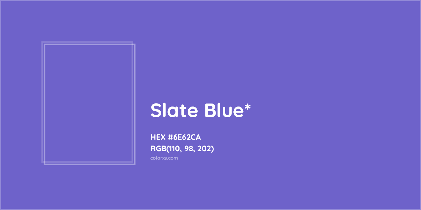 HEX #6E62CA Color Name, Color Code, Palettes, Similar Paints, Images