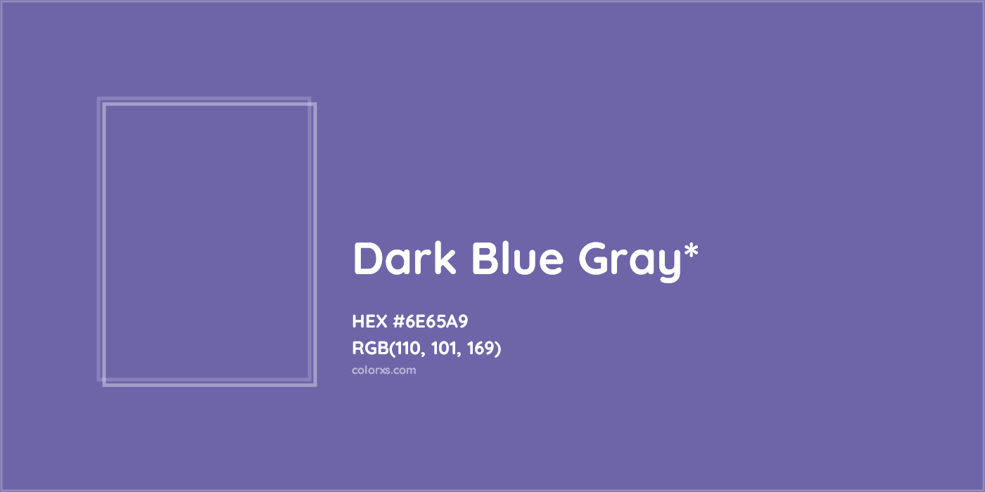HEX #6E65A9 Color Name, Color Code, Palettes, Similar Paints, Images