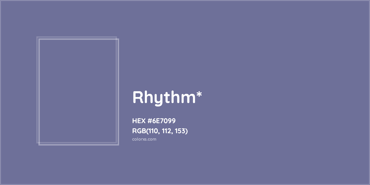 HEX #6E7099 Color Name, Color Code, Palettes, Similar Paints, Images