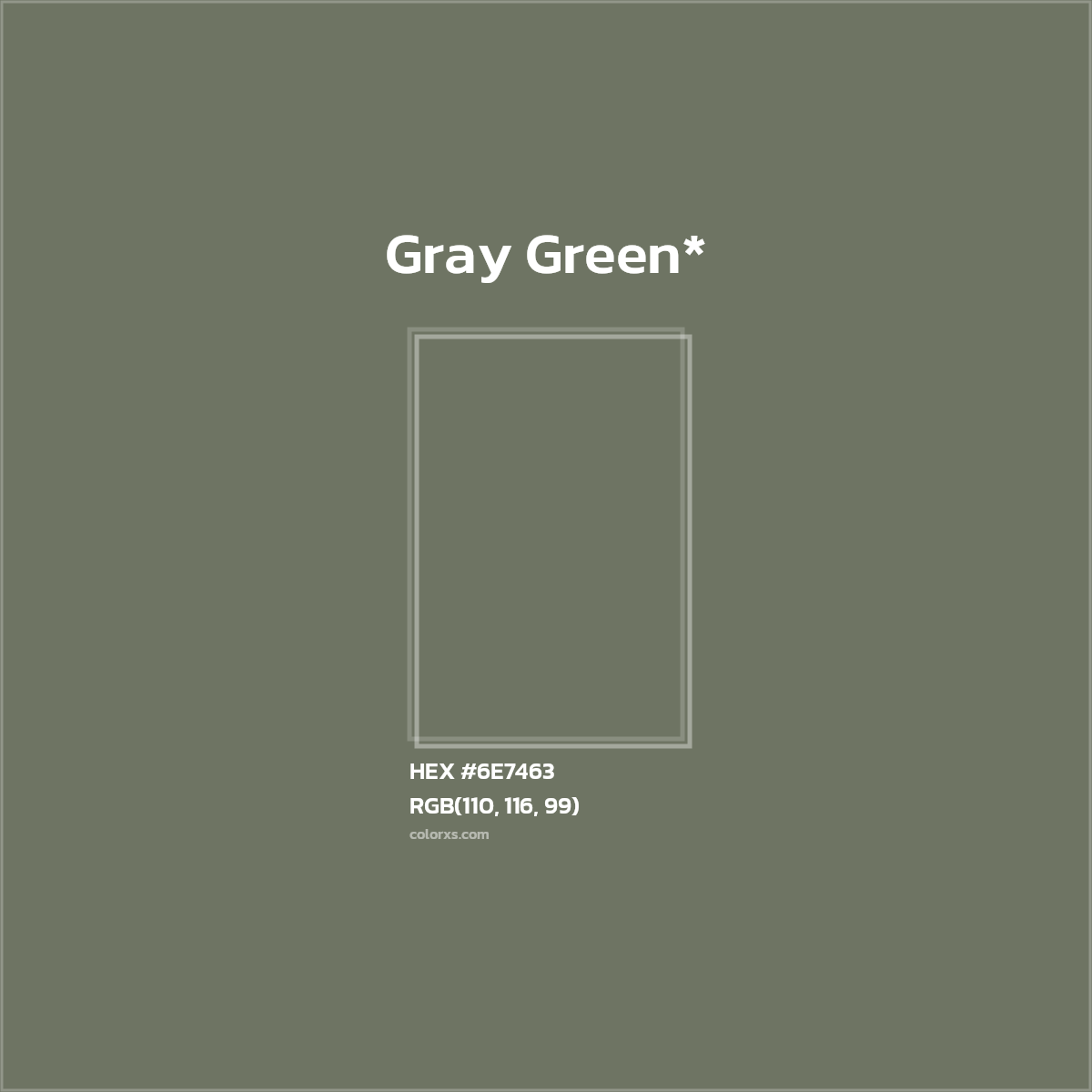 HEX #6E7463 Color Name, Color Code, Palettes, Similar Paints, Images