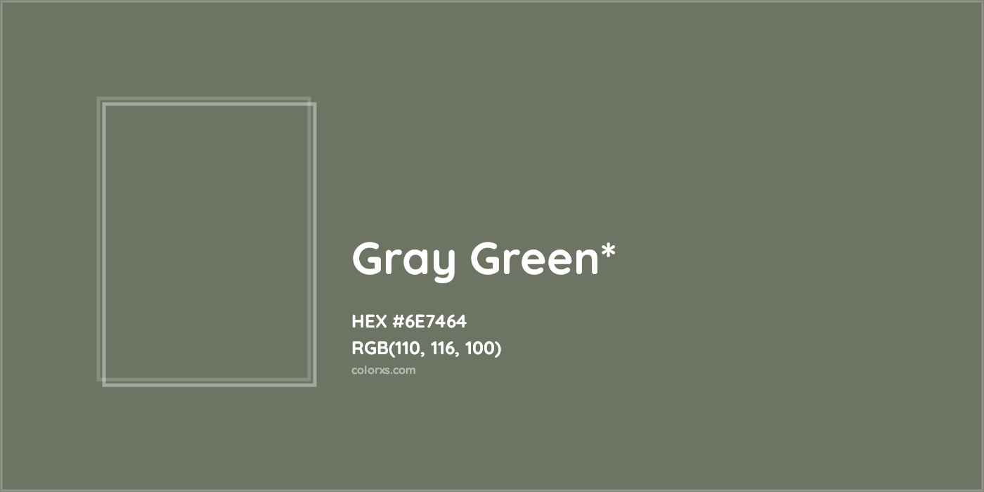 HEX #6E7464 Color Name, Color Code, Palettes, Similar Paints, Images