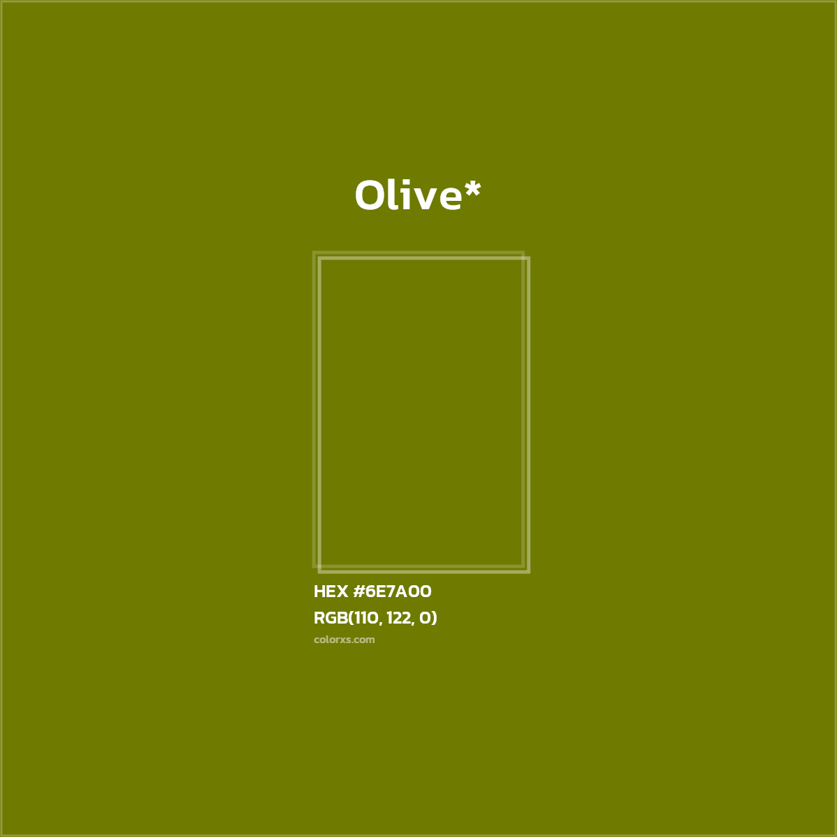 HEX #6E7A00 Color Name, Color Code, Palettes, Similar Paints, Images