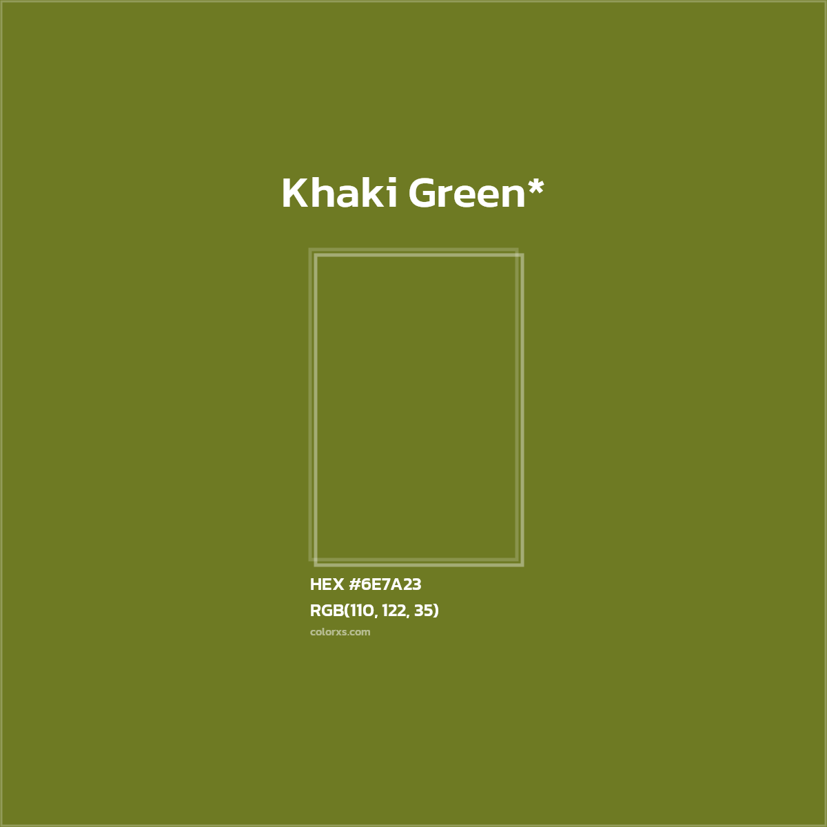 HEX #6E7A23 Color Name, Color Code, Palettes, Similar Paints, Images