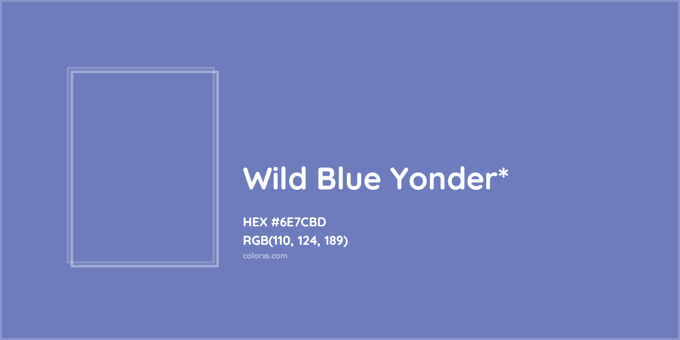 HEX #6E7CBD Color Name, Color Code, Palettes, Similar Paints, Images