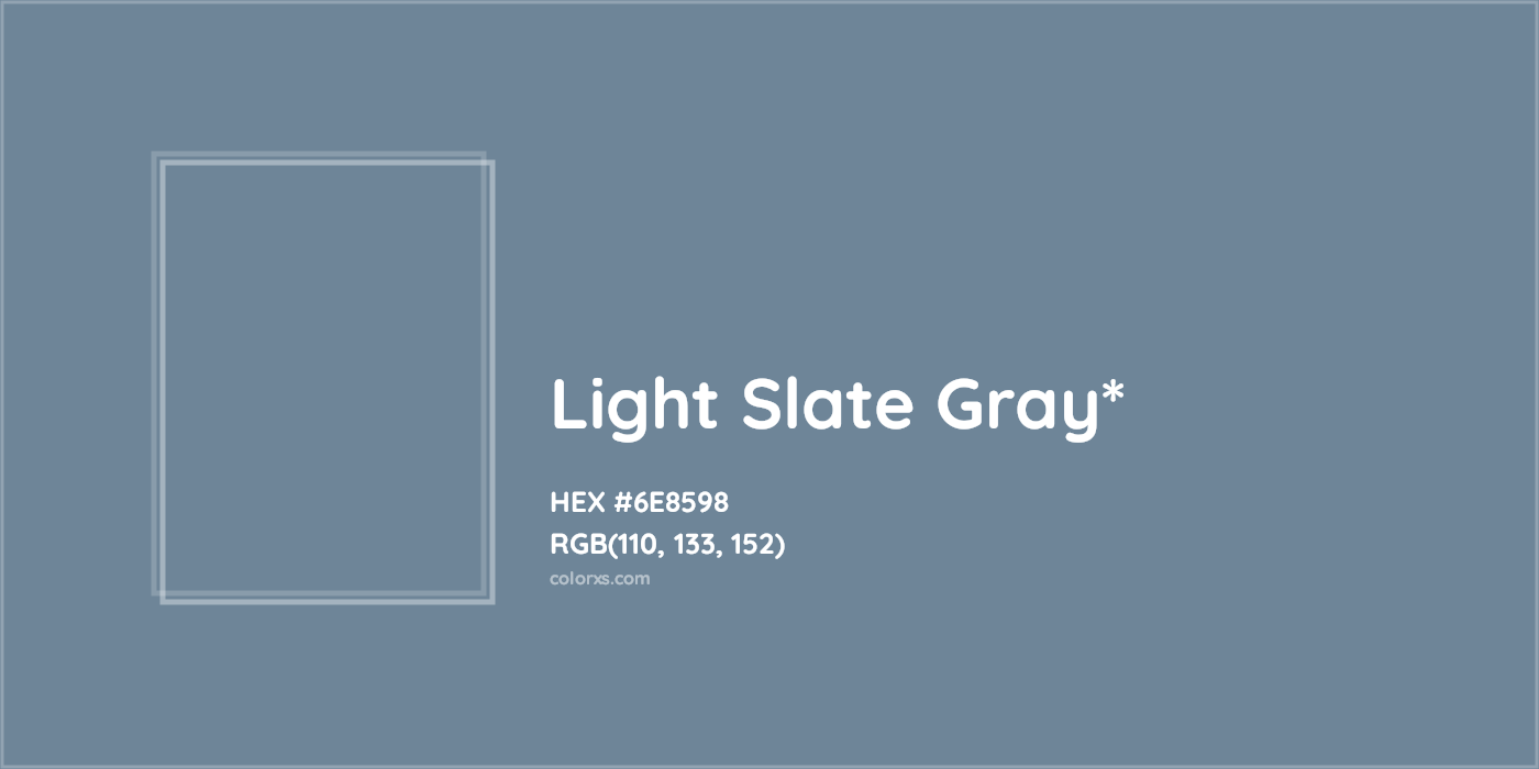 HEX #6E8598 Color Name, Color Code, Palettes, Similar Paints, Images